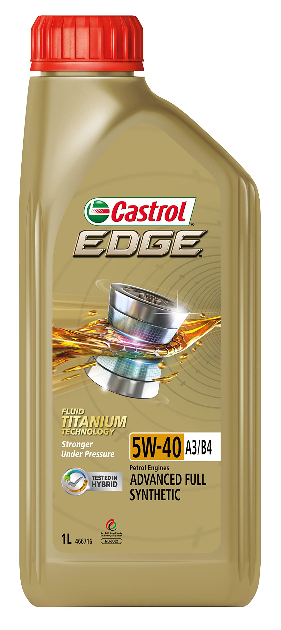 Castrol EDGE 5W-40 A3/B4 (12X1L Bottles) : Buy Online at Best